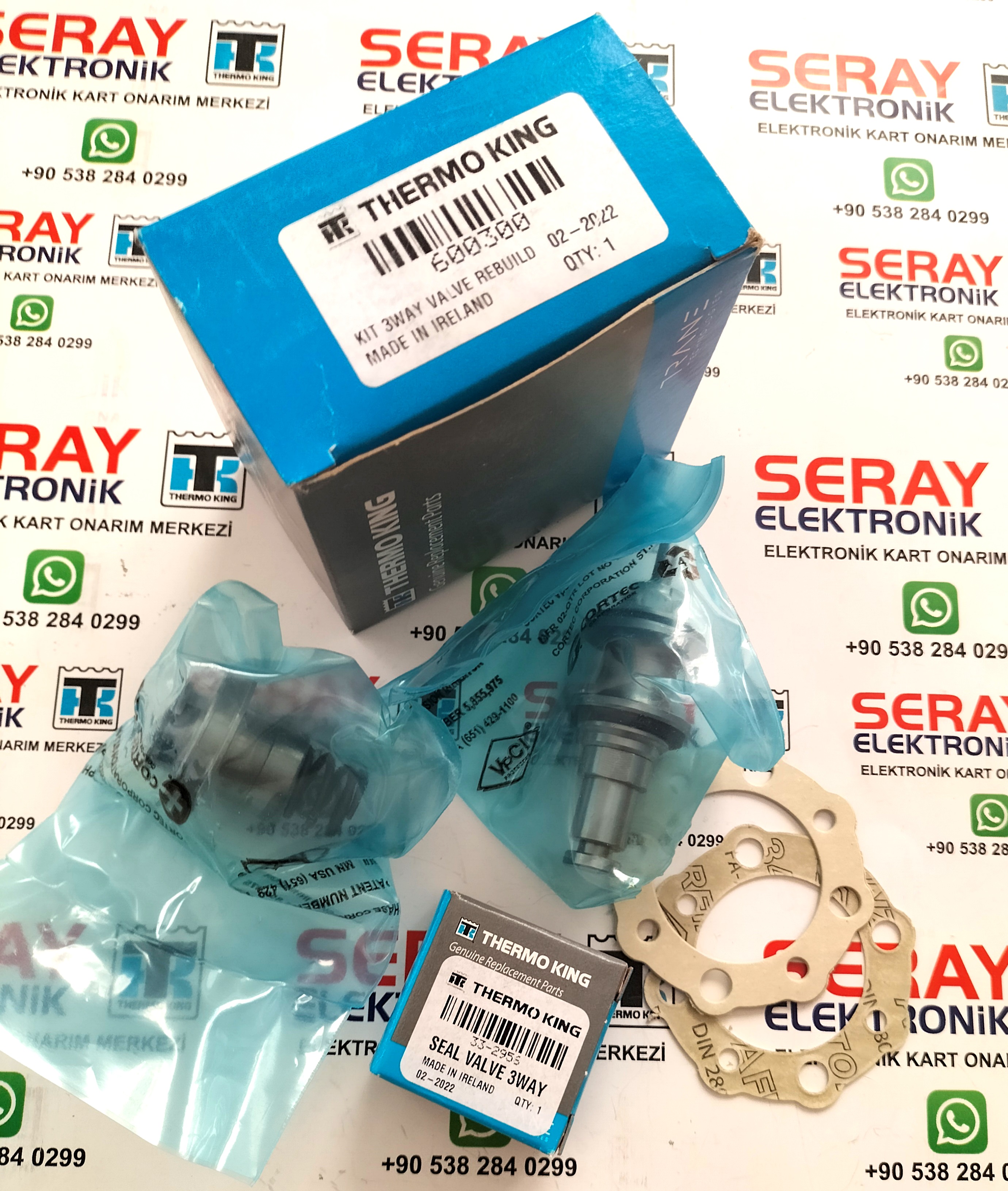 600300 / 600-300 THREE WAY VALVE REPAIR KIT 3 YOLLU VALF TAMİR SETİ ORJİNAL