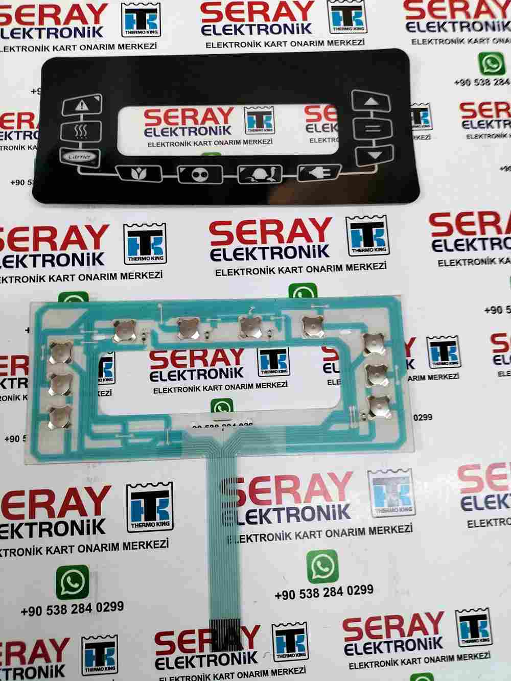 CARRIER VECTOR 1350 KEYPAD TUŞ TAKIMI