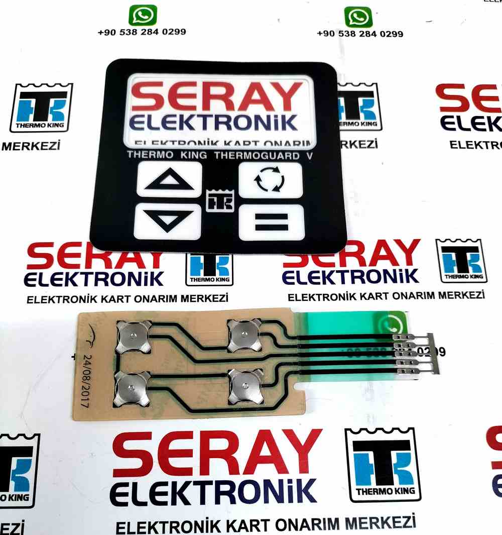 THERMO KING TG5 TK5 TG V TUŞ TAKIMI YÜZEY ETİKEY 