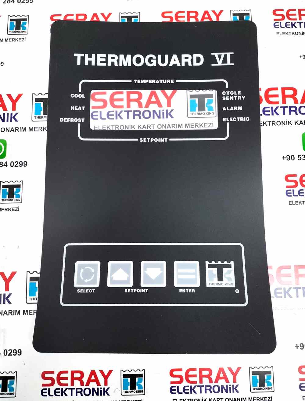 THERMO KING SL200 TG VI PANEL ETİKETİ - YÜZEYİ