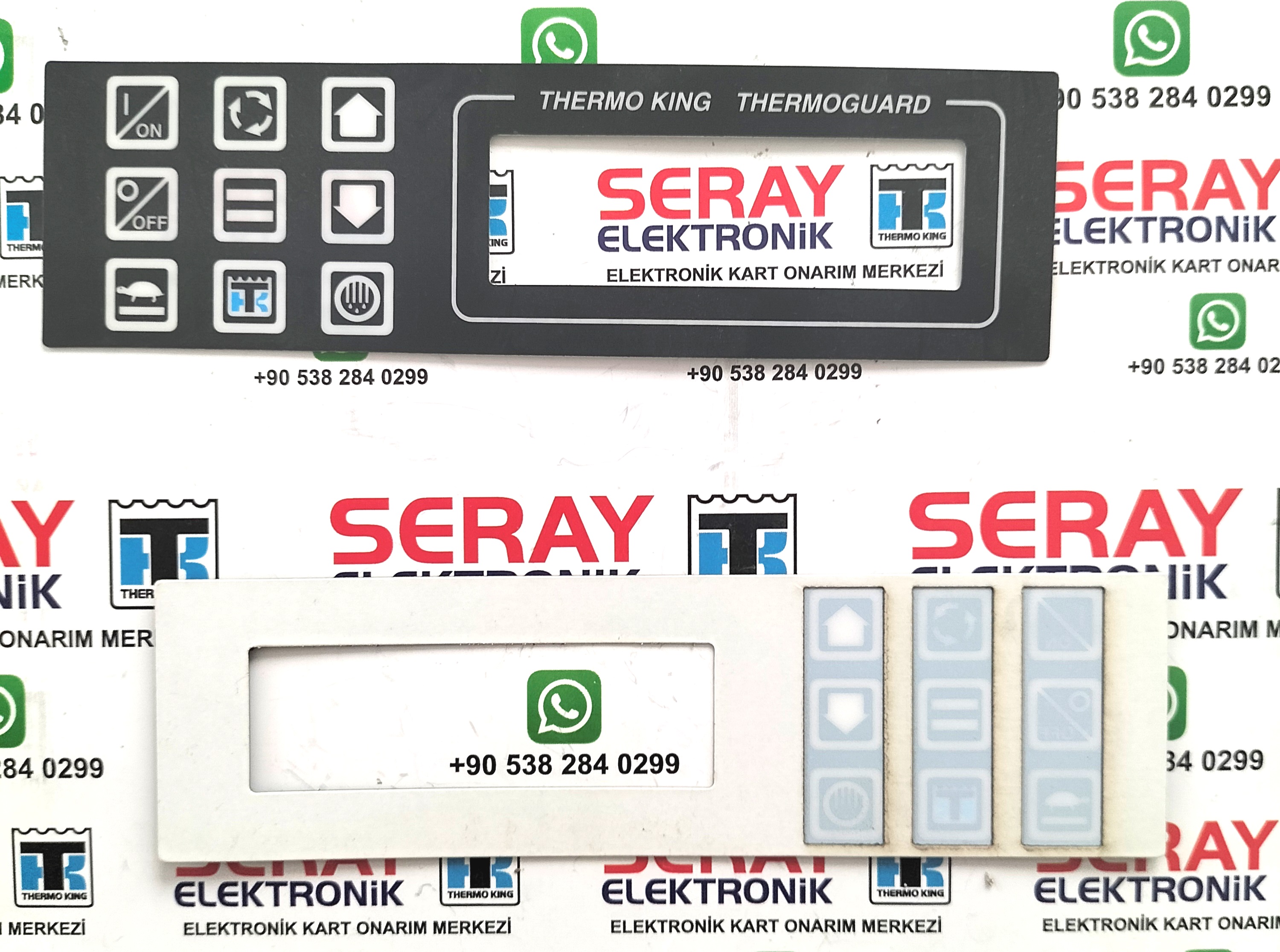 THERMO KING TS300 TS500 TUŞ TAKIMI PANEL ETİKETİ