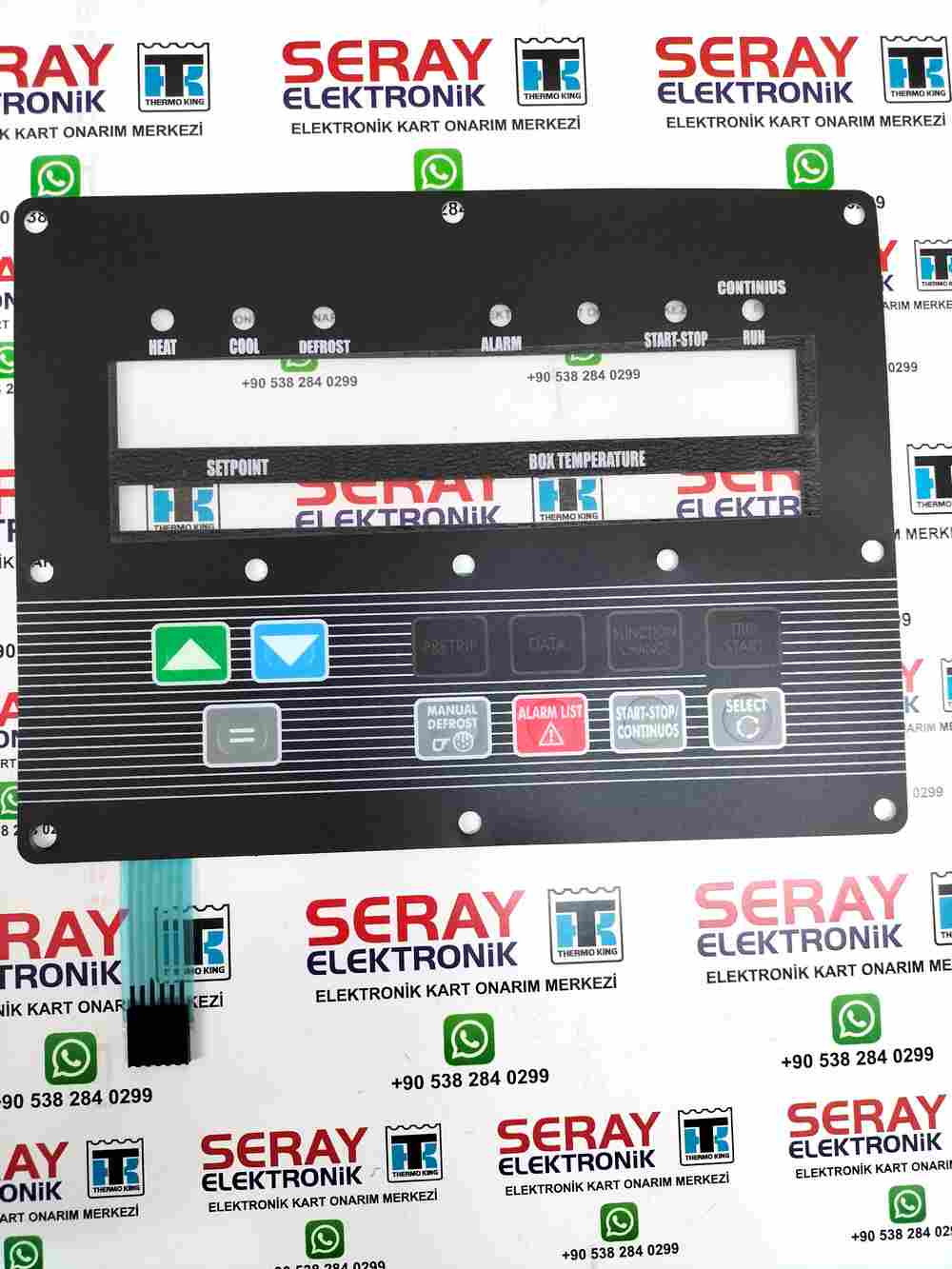 CARRIER TRANSICOLD VECTOR KEYPAD TUŞ TAKIMI